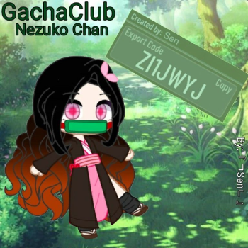 Create Nezuko from Demon Slayer in Gacha Club! 